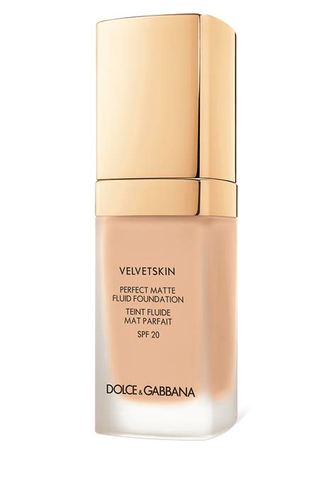 dolce and gabbana velvet skin foundation